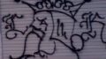 Street gang violence, graffiti