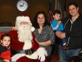 Santa Claus stops at Lyons Village Hall