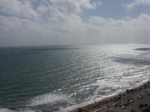 Ft. Lauderdale beachfront view from the Hilton