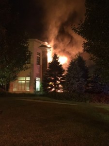 Fire at Crystal Tree in Orland Park July 21, 2015