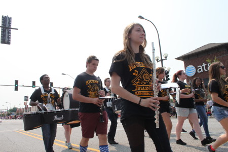 Harold Richards High School marching band
