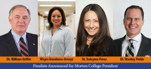 Morton College President Finalists
