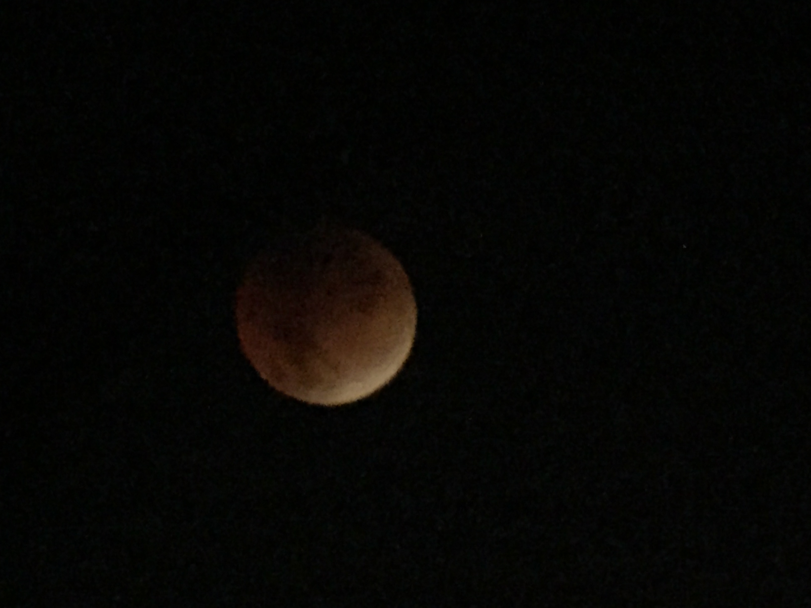 Lunar eclipse of the Super Blood Moon