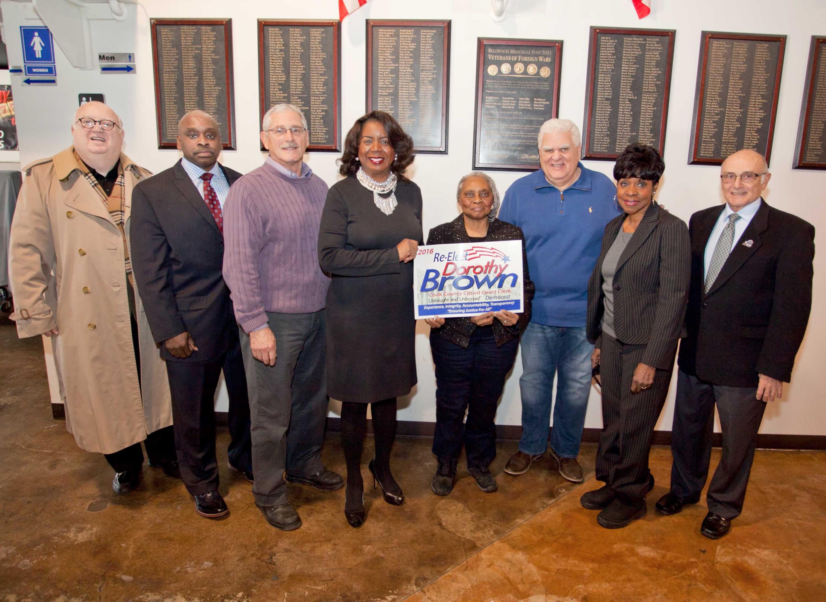 West suburban mayors endorse Dorothy Brown