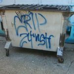 Street gang Graffiti 24th St Crip (Photo credit: Wikipedia)